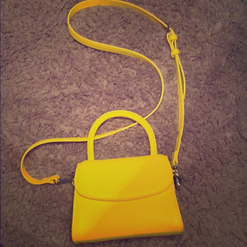 Yellow crossbody